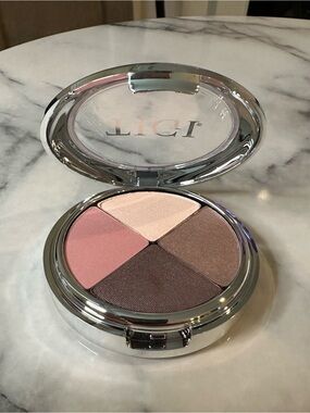 TIGI Quad Eyeshadow Palette in Pink, Cream, Taupe & Brown price set